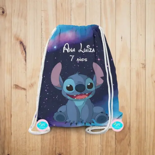 Mochilinha Stitch