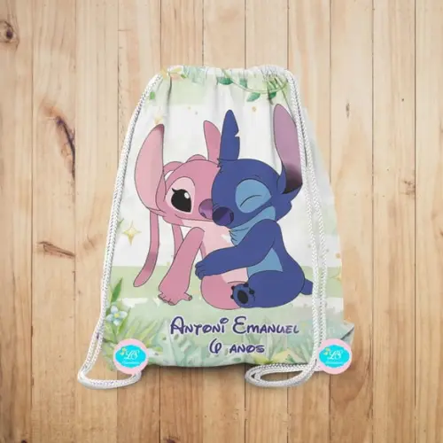 Mochilinha Stitch