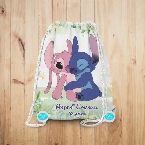Mochilinha Stitch