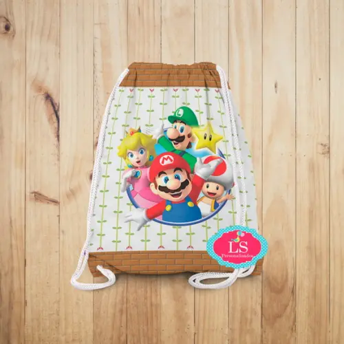 Mochilinha Super Mario