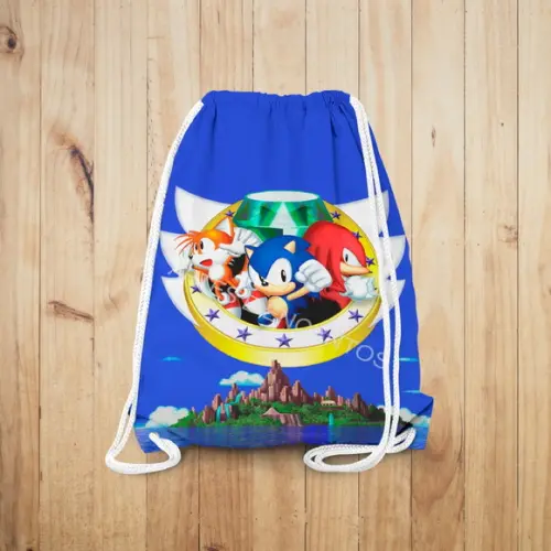 Mochilinha Turma do Sonic