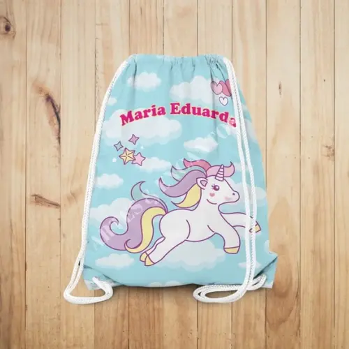 Mochilinha Unicórnio