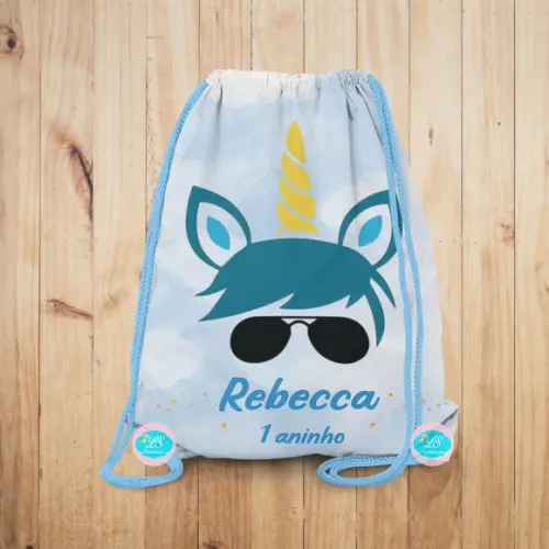 Mochilinha Unicórnio