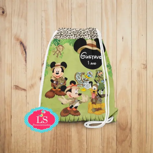 Mochilinhas Mickey Safari