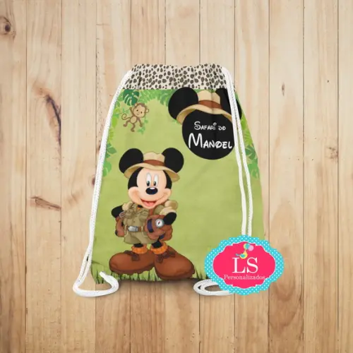 Mochilinhas Mickey Safari