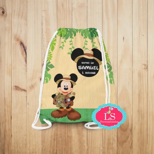 Mochilinhas Mickey Safari