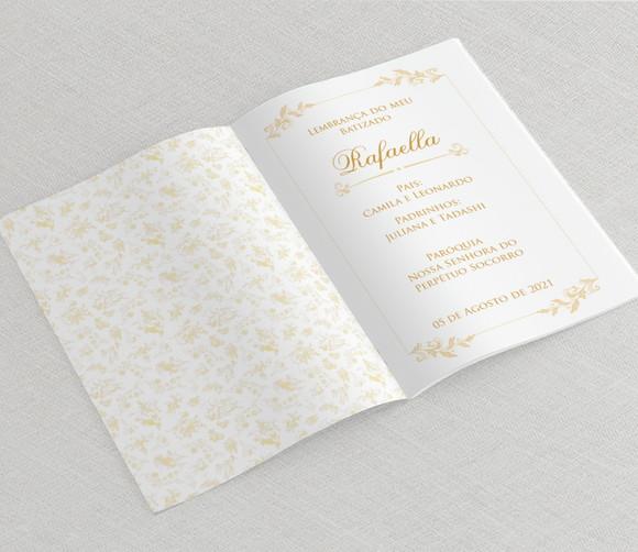 Livrinho De Orações Personalizado Batizado / Eucaristia