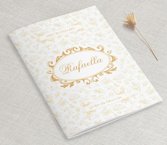 Livrinho De Orações Personalizado Batizado / Eucaristia