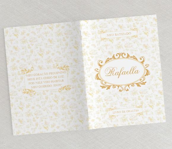 Livrinho De Orações Personalizado Batizado / Eucaristia