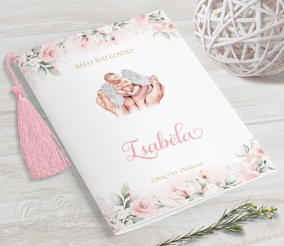 Livro de Orações Luxo Batizado / Eucaristia