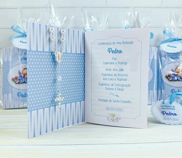 Mini Bíblia para Lembrancinha de Batizado
