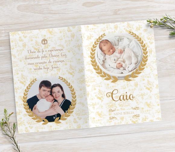 Mini Bíblia Personalizada com Foto