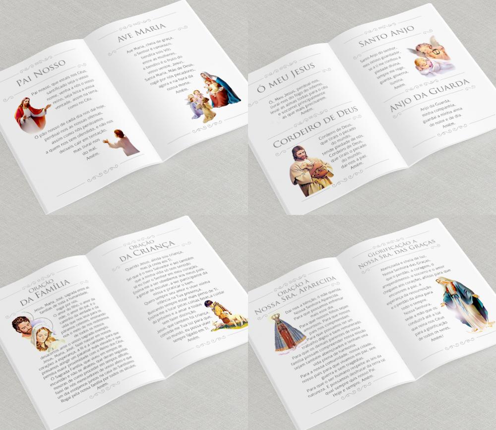 Livro de Orações Luxo Batizado / Eucaristia