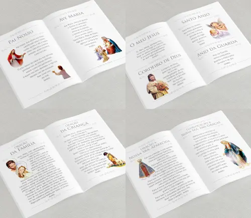 Livro de Orações Luxo Batizado / Eucaristia