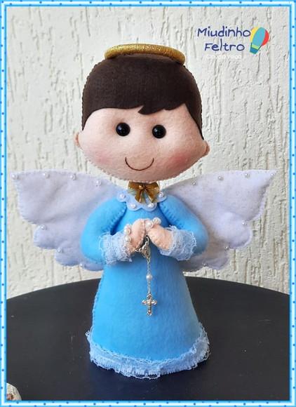 Anjo em feltro