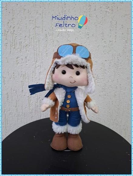 Aviador em Feltro