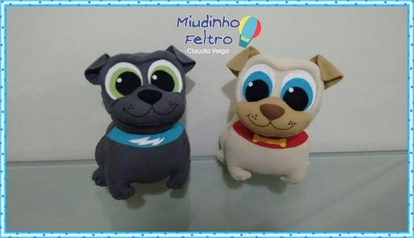 Bingo e Rolly em Feltro