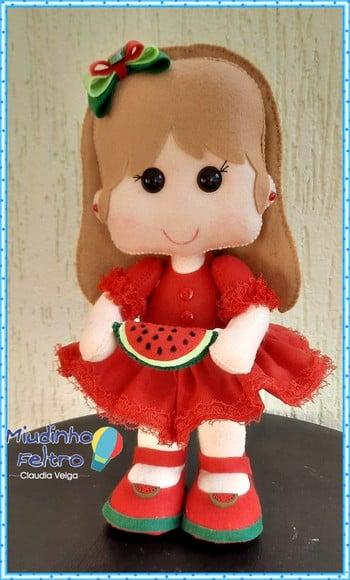 Boneca Melancia - Menina Melancia