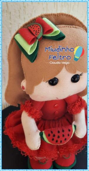 Boneca Melancia - Menina Melancia