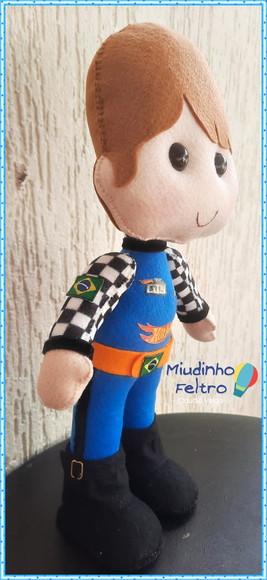 Boneco Piloto Hot Wheels
