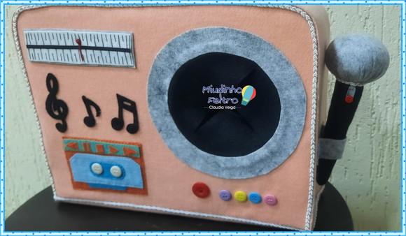 Caixa Musical Pedagógica em Feltro