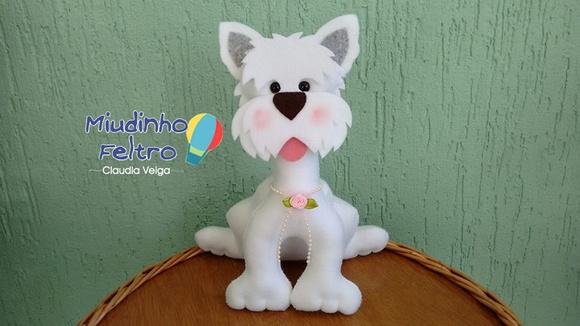 Cachorro em Feltro