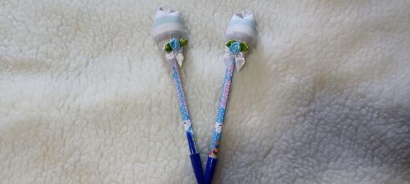 Caneta Personalizada com Tulipa Lembrancinhas