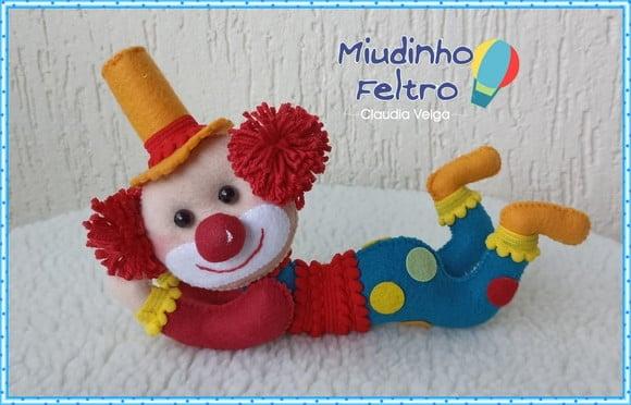 Centro de Mesa Palhaço Circo