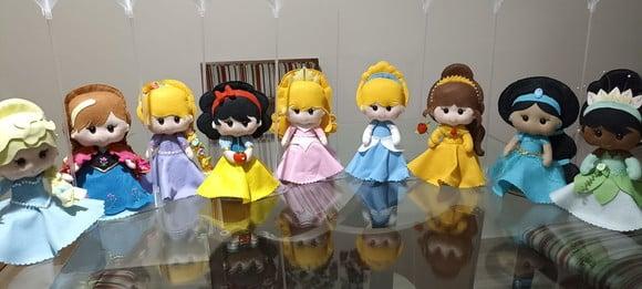 Centro de Mesa Princesas