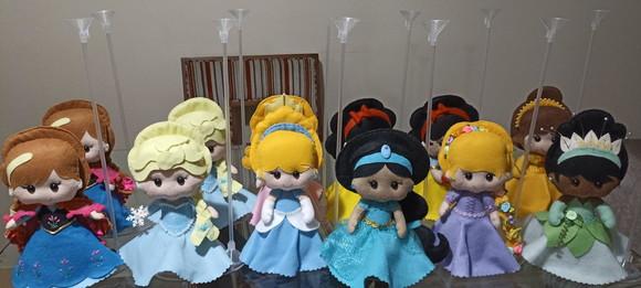 Centro de Mesa Princesas