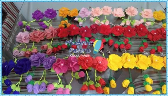 Chaveiro Flores