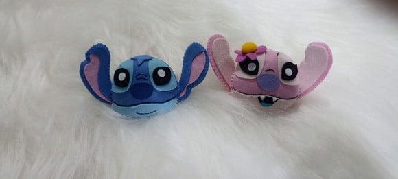 Chaveiro Stitch ou Angel