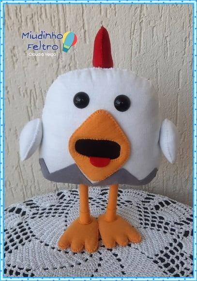 Chicken Gun Branco Jogo