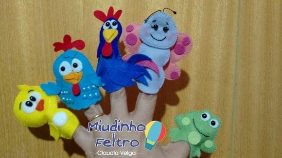 Dedoche Galinha Pintadinha
