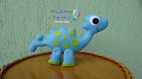Dinossauros em Feltro 4 Peças