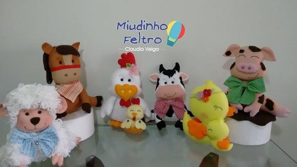 Fazendinha em Feltro