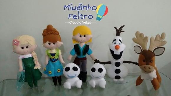 Frozen Fever em Feltro