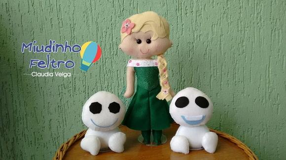 Frozen Fever em Feltro