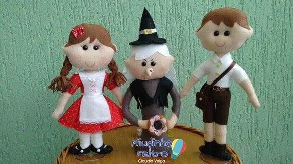 João e Maria em Feltro