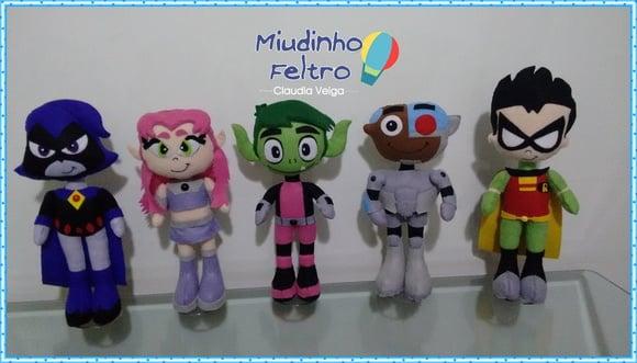 Jovens Titãs 5 Peças
