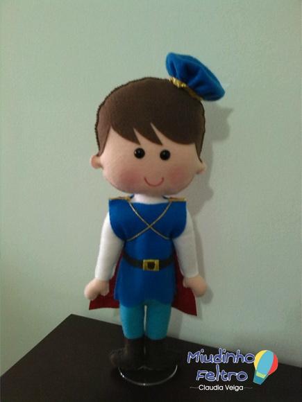 Kit Branca de Neve em Feltro - 11 Personagens