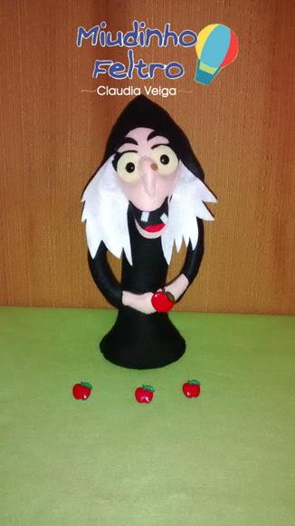 Kit Branca de Neve em Feltro - 11 Personagens