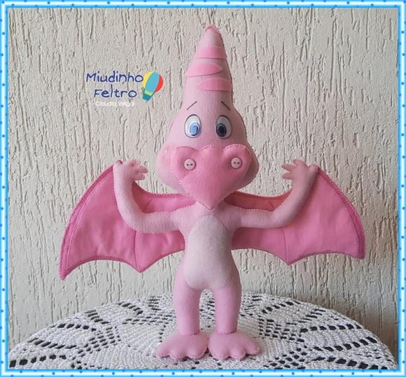 Kit Dinossauros Baby em Feltro