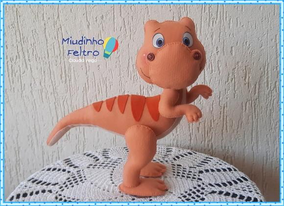 Kit Dinossauros Baby em Feltro