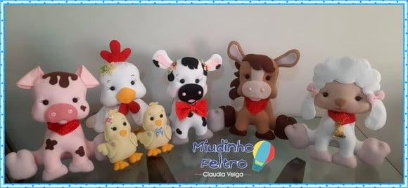 Kit Fazendinha - 7 Peças