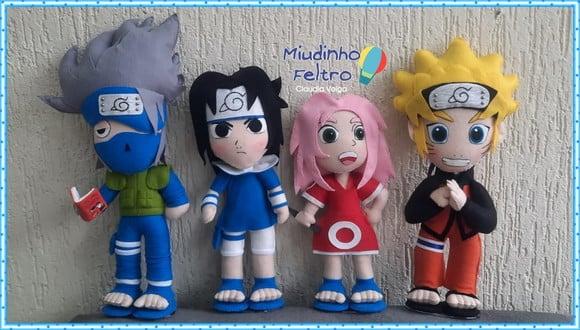 Kit Naruto em Feltro