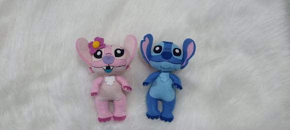 Lembrancinhas Stitch e Angel