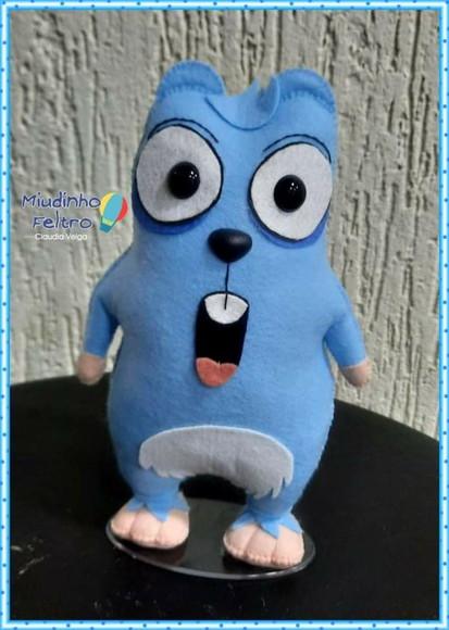Lemmings Boneco Feltro