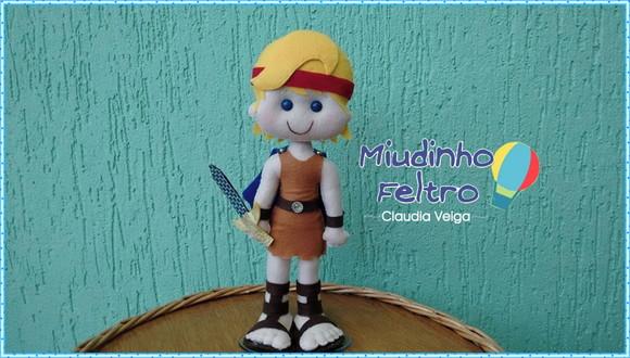 Mitologia Grega - Personagens em Feltro