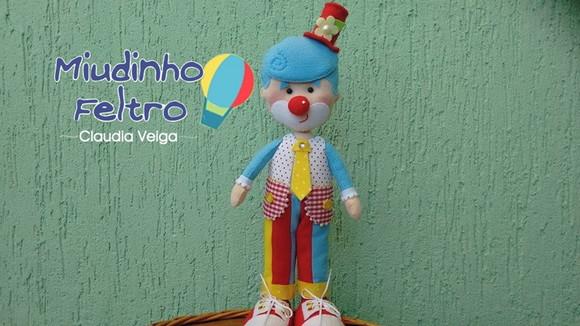 Palhaço em Feltro